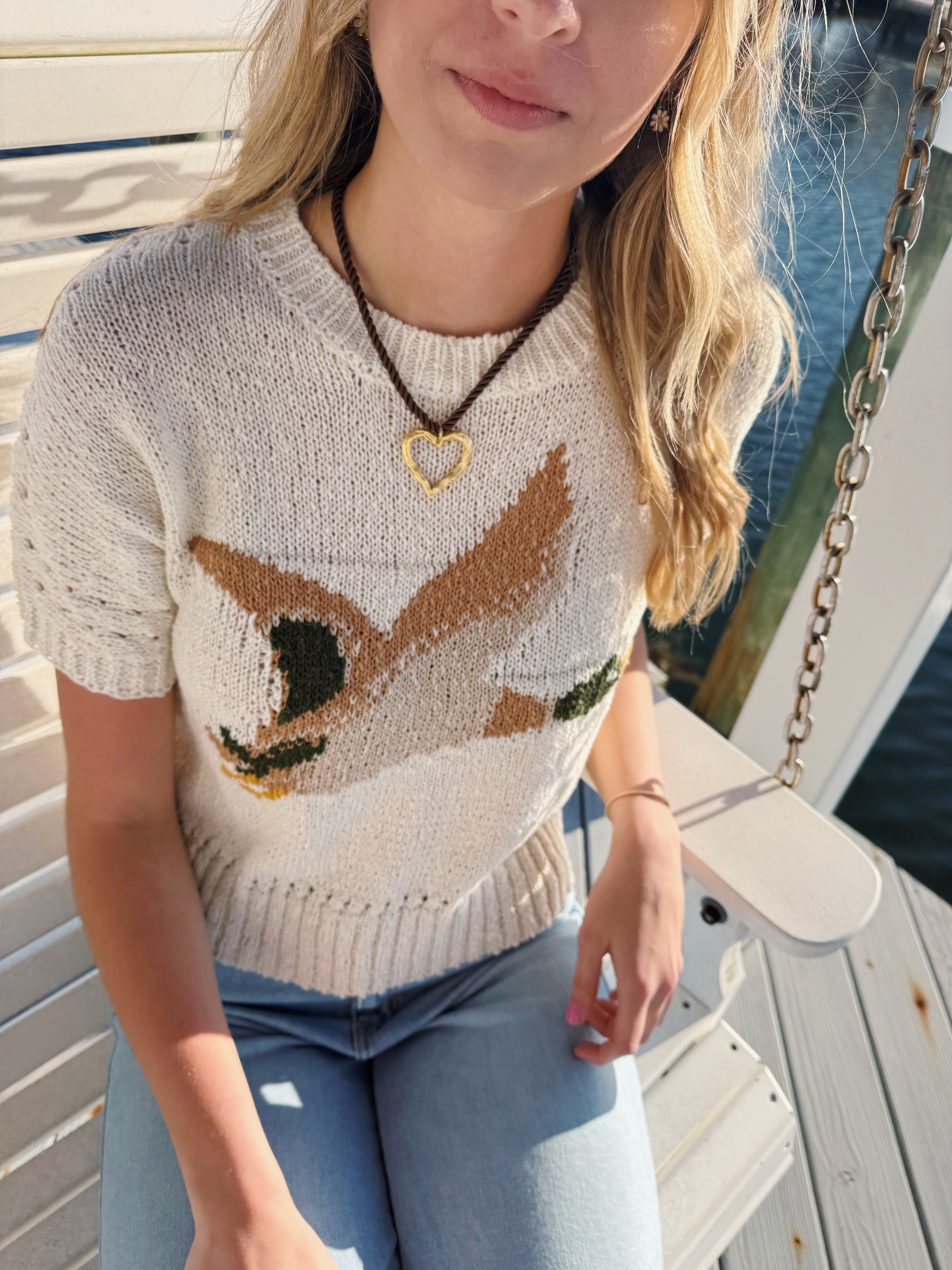 ITS DUCK SEASON KINITTED TOP