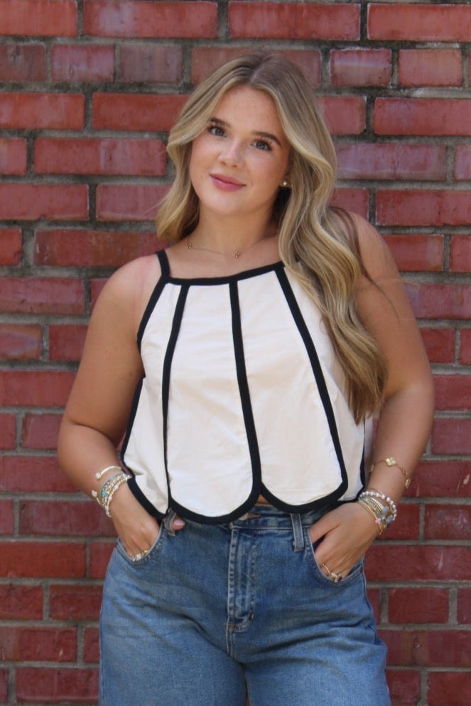 THE SCALLOPED TANK