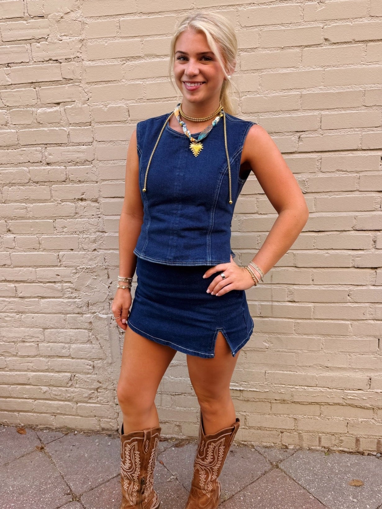 THE DARLIN DENIM SET
