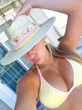 THE LILA STRAW HAT